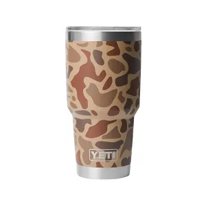 YETI Rambler 30 oz Vacuum Insulated Tumbler with Magslider Lid Wetlands Camo