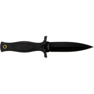 Camillus M3 Fixed Blade Knife 4.6" Dagger 3Cr13 Black Blade Injection Molded Nylon Handle Black