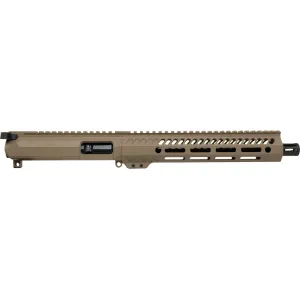 AR-STONER EV2 Billet AR-15 Pistol Complete Upper Receiver 9mm Luger 10.5" Barrel Flat Dark Earth