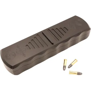 Gray Ops Billet Slider Ammo Box 22 Long Rifle 100-Round Orange Insert