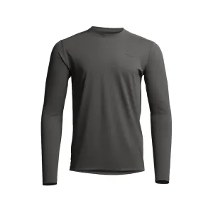 Sitka Gear Men's Radiant Long Sleeve Crew Neck Shirt Shadow XL