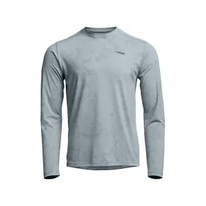 Sitka Gear Men's Radiant Long Sleeve Crew Neck Shirt Bluestone Camo 2XL