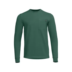 Sitka Gear Men's Foothills Crew Long Sleeve Crew Neck Shirt Foliage Green XL