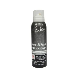 Tink's Trophy Buck Synthetic Hot Shot Deer Scent Liquid 3 oz