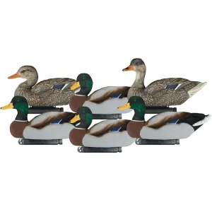 Dakota Decoy X-Treme Fully Flocked Mallard Duck Decoy 6PK