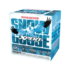 Winchester Xpert Snow Goose Waterfowl 12 Gauge Ammo 3-1/2" #1 and #2 Steel Shot 1-3/8 oz Box of 25
