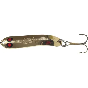 Thomas Eel Wiggler Spoon 2.25" 1/8 oz Gold