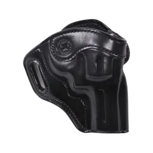 Galco Masterbilt Revenger OWB Holster Right Hand Colt Python, Ruger GP100, Smith & Wesson L-Frame 3" Leather Black