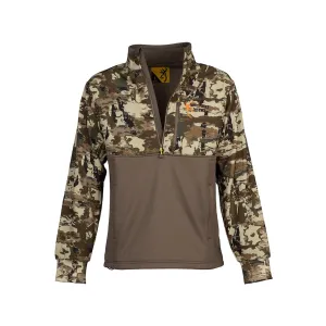 Browning Men's Wicked Wing Smoothbore Quarter Zip Shirt AURIC Large