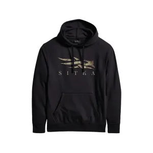 Sitka Gear Men's Icon Optifade Hoodie Black/Waterfowl Marsh XL