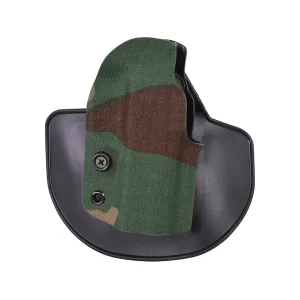Safariland Gravity OWB Holster Right Hand Glock 17, 19, 19X, 22, 23, 31, 32, 38, 45, 47, 49 Polymer Woodland Camo