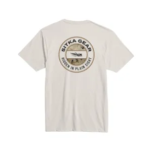 Sitka Gear Men's Hidden Optifade T Shirt Ivory Waterfowl 2XL