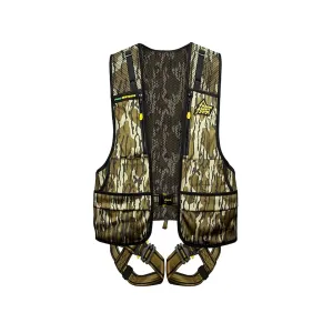 Hunter Safety System Pro-Series II Treestand Safety Harness Mossy Oak Bottomland Original Small/Medium