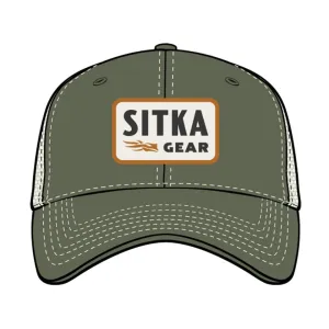 Sitka Gear Men's Heritage Patch Vintage Hat Olive Green One Size Fits Most