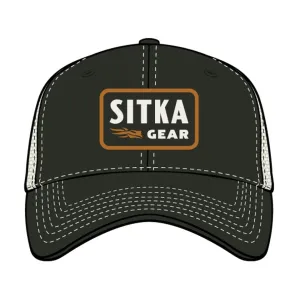 Sitka Gear Men's Heritage Patch Vintage Hat Sitka Black One Size Fits Most