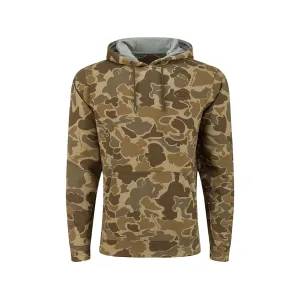 Drake Men's Three End Solid Hoodie Old School Timber Medium