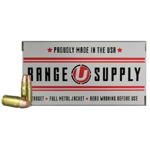 Underwood Range Supply 357 Sig Ammo 124 Grain Full Metal Jacket Box of 50