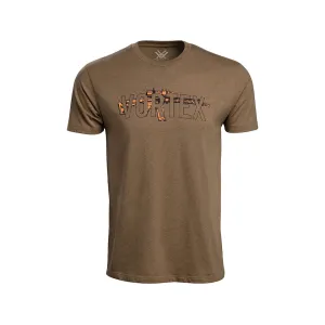 Vortex Optics Men's Precision Profile Short Sleeve T Shirt Coyote Heather Medium
