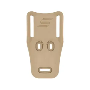 Safariland CUBL Cantable Low Ride Holster Belt Loop 2" Polymer Flat Dark Earth