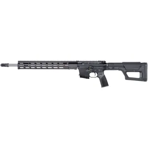 Geissele GFR Stratomatch Semi Automatic Rifle 6mm Advanced Rifle Cartridge (6mm ARC) 20" Black Threaded Barrel Black Frame Luna Pistol Grip