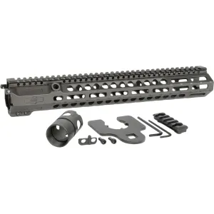 Midwest Industries Low Combat Rail HD Handguard M-LOK LR-308 15"