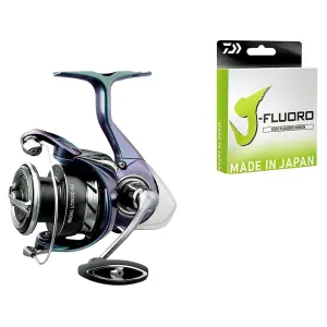Daiwa Regal LT 1000D-XH-B Spinning Reel with 6lb Line