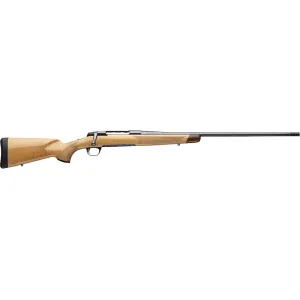 Browning X-Bolt 2 Medallion Bolt Action Rifle 6.5 PRC 24" Blued Threaded Barrel Blued Frame Maple Field Stock