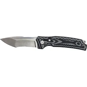 SOG Kiku XR Pocket Knife 4" Tanto Point CPM-3V Satin Blade Micarta Handle Black