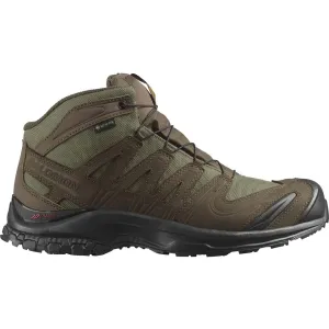 Salomon XA Tracker GTX Hiking Boots Leather Earth Brown/Olive Night/Black Men's 14 D