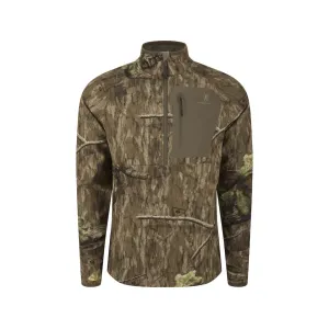 Non-Typical Men's SWT Hybrid Half Zip Shirt Mossy Oak Country Roots DNA 2XL
