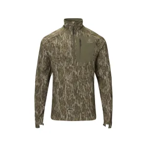 Non-Typical Men's SWT Half Zip Shirt Mossy Oak Bottomland 2XL