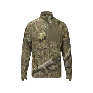 Non-Typical Men's SWT Half Zip Shirt Mossy Oak Country Roots DNA Medium