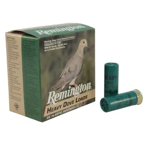 Remington Heavy Dove 12 Gauge Ammo 2-3/4" #8 Lead Shot 1-1/8 oz Box of 25