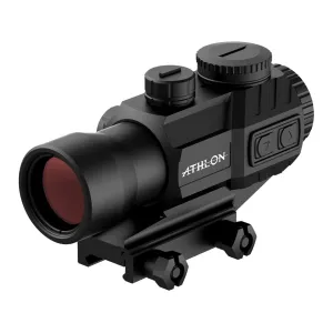 Athlon Optics Midas BTR TSP4 Prism Scope 4x 30mm TSP4 Green/Red Reticle with Picatinny Mount Matte Black