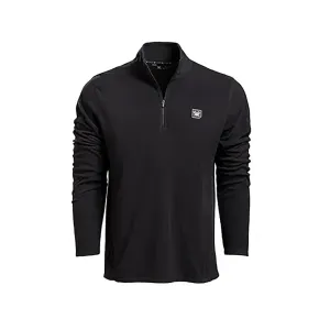 Vortex Optics Men's Yosemite Falls Quarter Zip Shirt Black Large