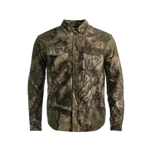 Blocker Outdoors Men's Fused Field Long Sleeve Shirt Realtree APX Medium