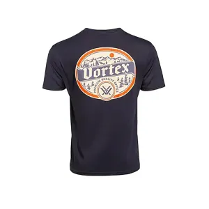 Vortex Optics Men's Alpine Continental Short Sleeve Crew Neck T Shirt Polar Night 3XL