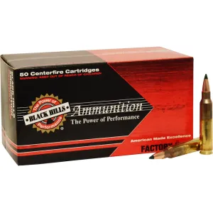 Black Hills 5.56x45mm NATO Ammo 69 Grain Sierra Tipped MatchKing Polymer Tip Case of 500 (10 Boxes of 50)
