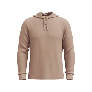 Smartwool Men's Waffle Hoodie Toffee Cream Heather 2XL