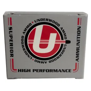 Underwood 450 Bushmaster Ammo 300 Grain Hornady XTP Jacketed Hollow Point Box of 20