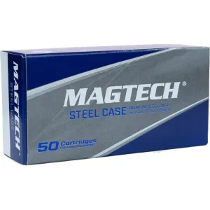 Magtech Steel Case 9mm Luger Ammo 115 Grain Full Metal Jacket Case of 1000 (20 Boxes of 50)