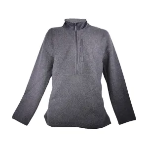 Smartwool Men's Second Cut Quarter Zip Shirt Charcoal Medium