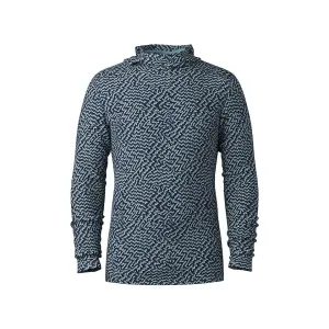Smartwool Men's Classic Thermal Hoodie Nightfall Retro Line 2XL