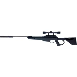Barra TPR 1300 Silenced 177 Caliber Pellet Air Rifle Black