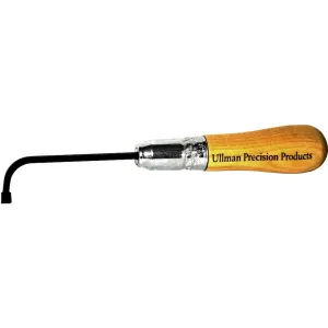 Ullman Precision Products Right Angle Hand Checkering Tool 3/16" Length 75-Degree Pull Cut Carbide
