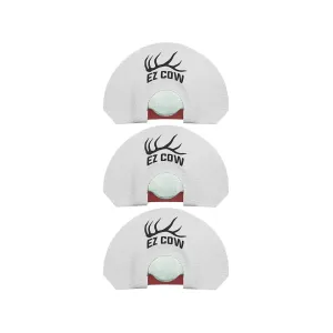 Born and Raised Outdoors EZ Cow Diaphragm Elk Call 3PK