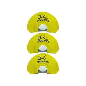 Born and Raised Outdoors Committed Elk Diaphragm Call 3PK