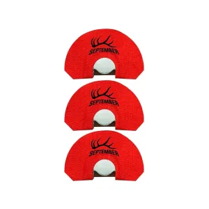 Born and Raised Outdoors September Diaphragm Elk Call 3PK