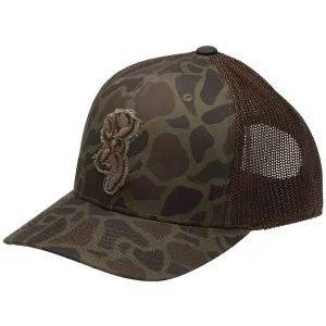Browning Men's Flashback Hat Green Camo One Size Fits Most