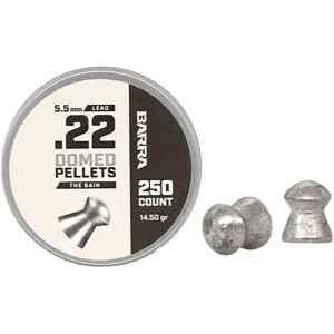 Barra Bain Air Gun Pellets 22 Caliber 14.5 Grain Domed Tin of 250